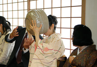 西大寺 新春大茶盛式